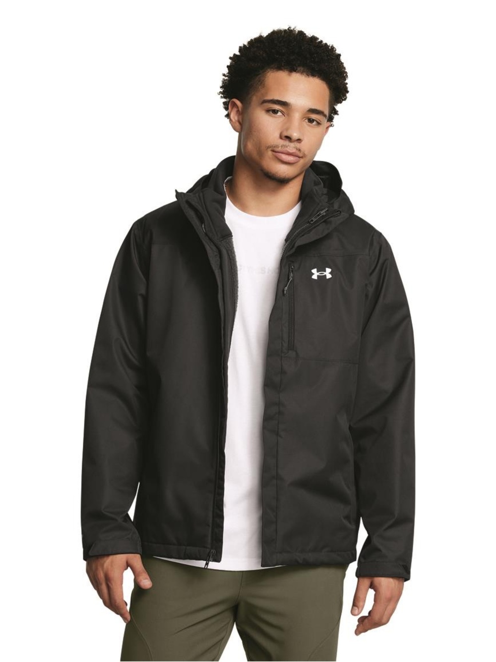 Under Armour Men's Porter 3-in-1 Jacket Black Size M
